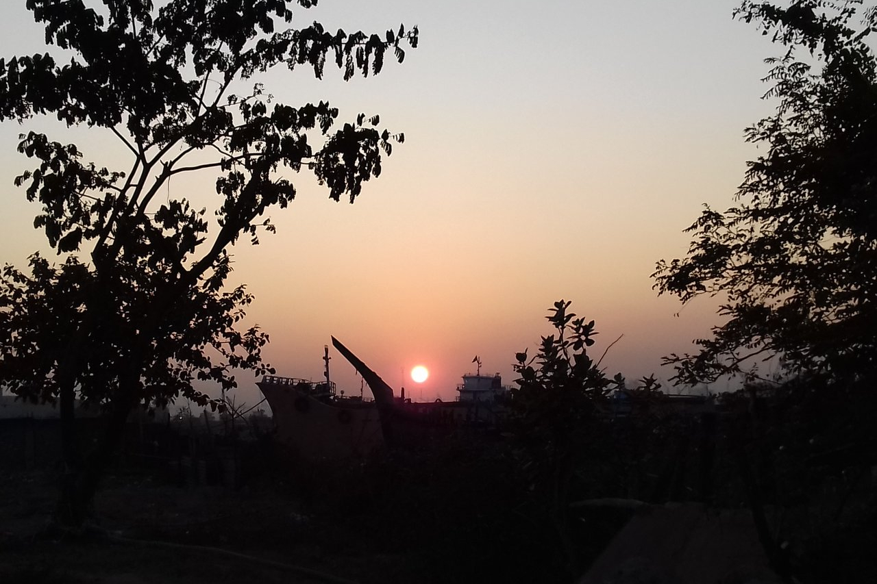 sun-set-in-my-village