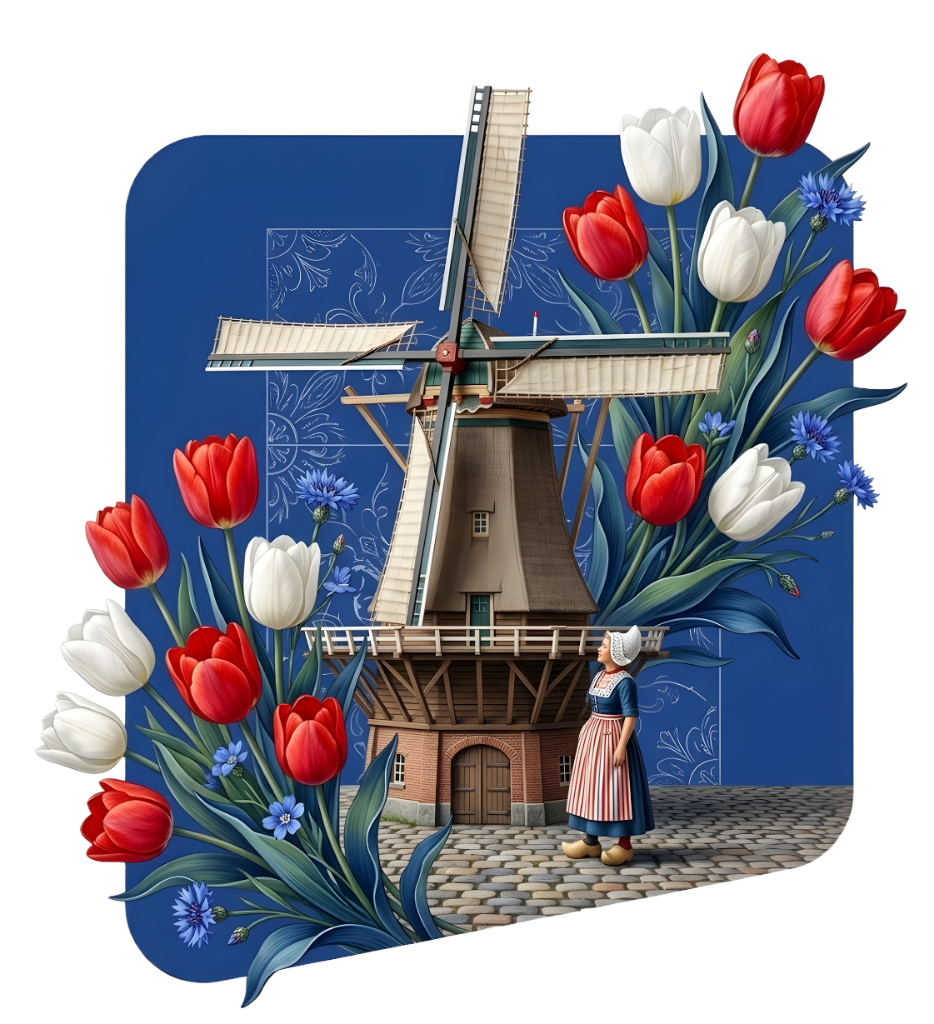 Netherlands Windmill